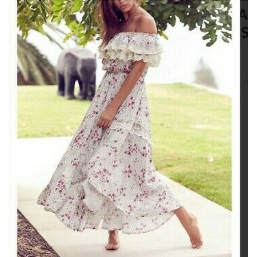 5โญ๏ธ FAV BESTSELLER Jaase LF Boho Gown Dress Maxi - Picture 2 of 7